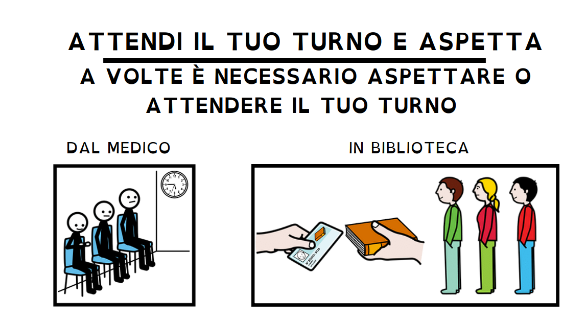 ASPETTARE O ATTENDERE IL TUO TURNO